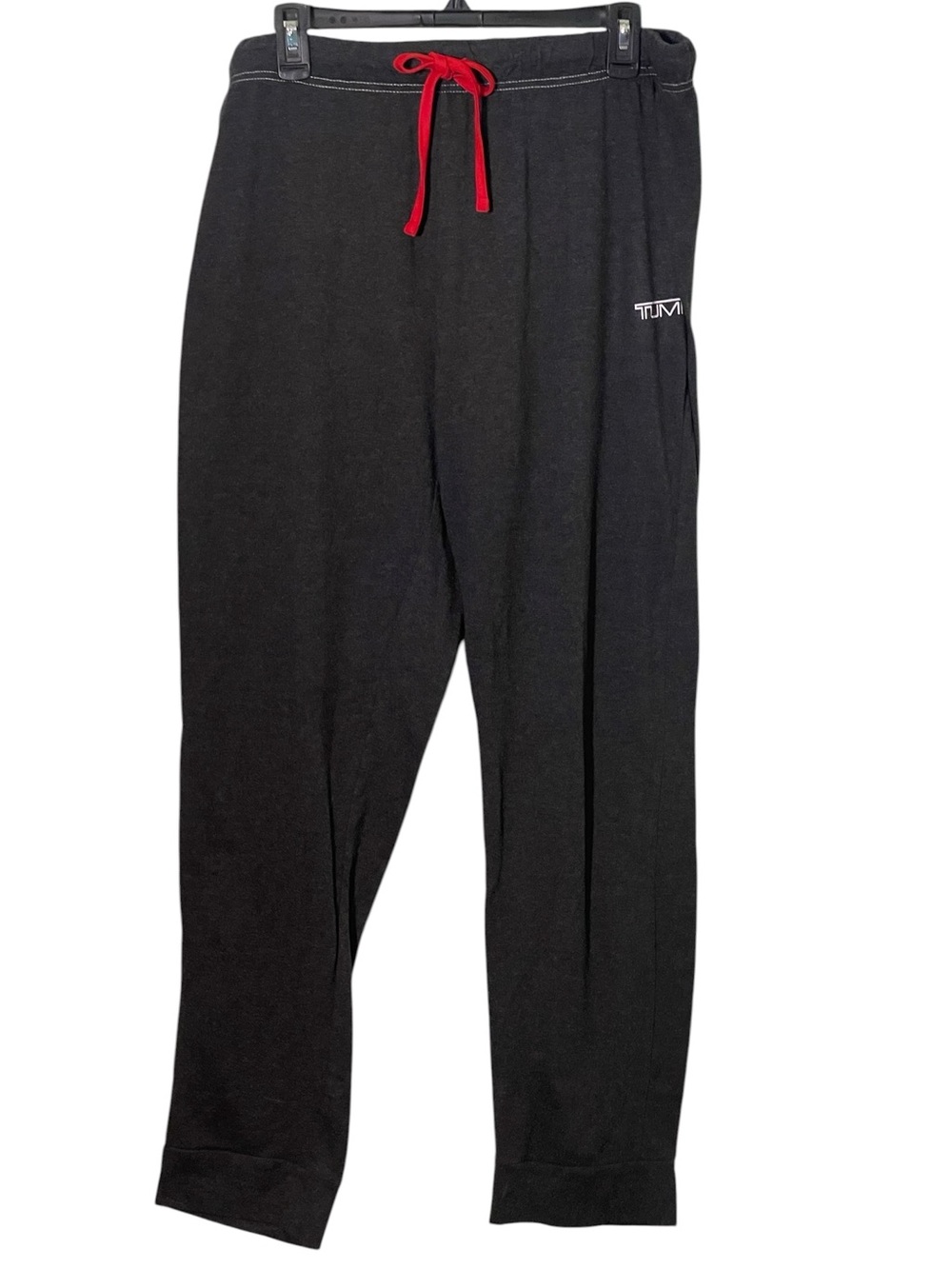 Tumi Unisex lounge joggers with distinctive red drawstring. Size XL GUC - Picture 3 of 7